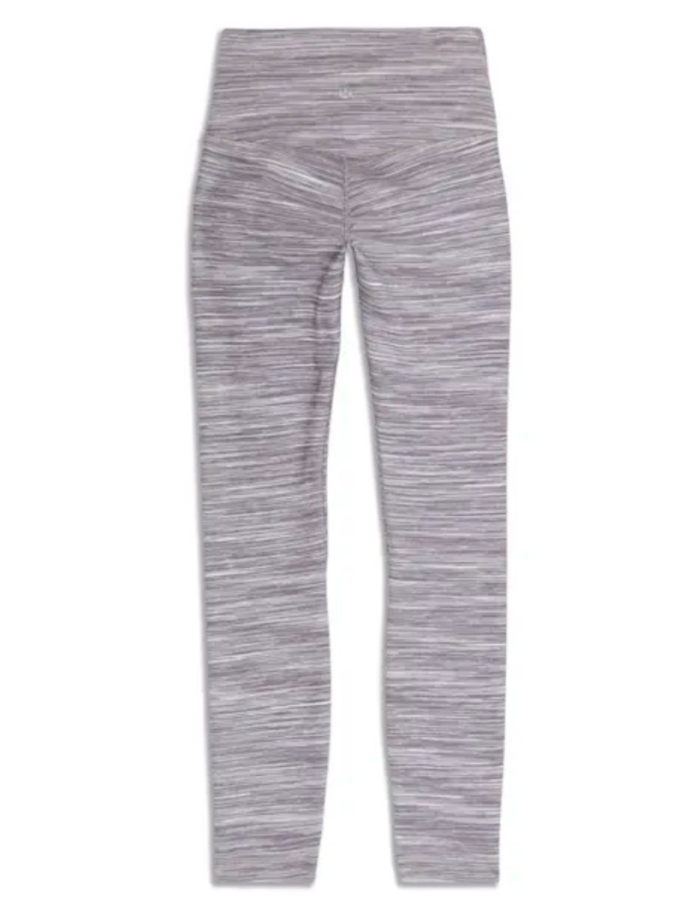 Lululemon Women's 4 Align Crop 21" Space Dye Jacquard Heathered Black Cherry New